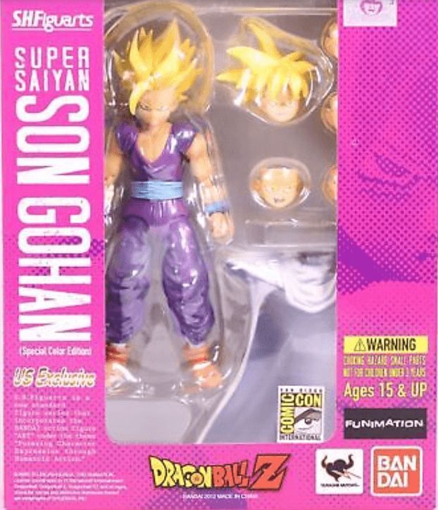 Super Saiyan Son Gohan Special Color Edition Sdcc 2012