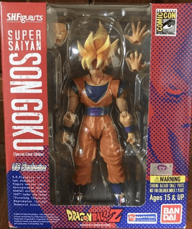 Super Saiyan Son Goku Premium Color Edition Sdcc 2011